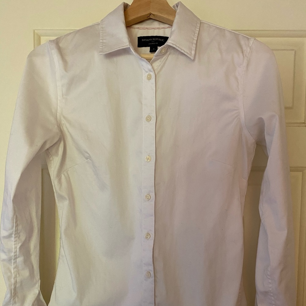 White shirt Banana Republic